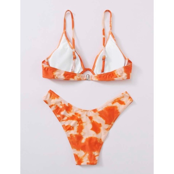 Tie Dye | High Cut Bikini Swimsuit - Picture 6 of 11